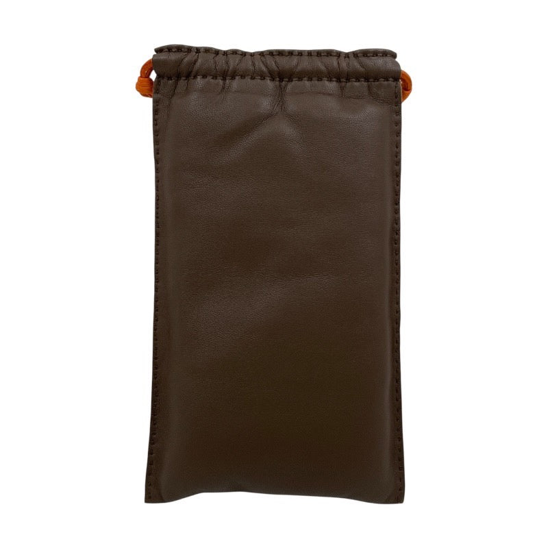 HERMES】エルメス ポシェットピローPM ポーチ レザー レディース