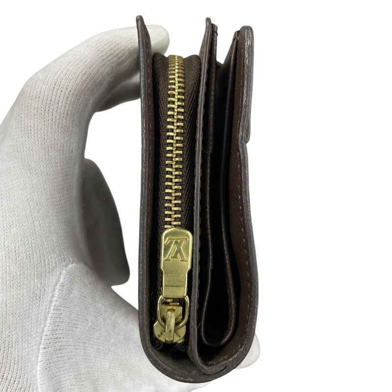 LOUIS VUITTON】ルイ・ヴィトン コンパクト ジップ N61668 二つ折り