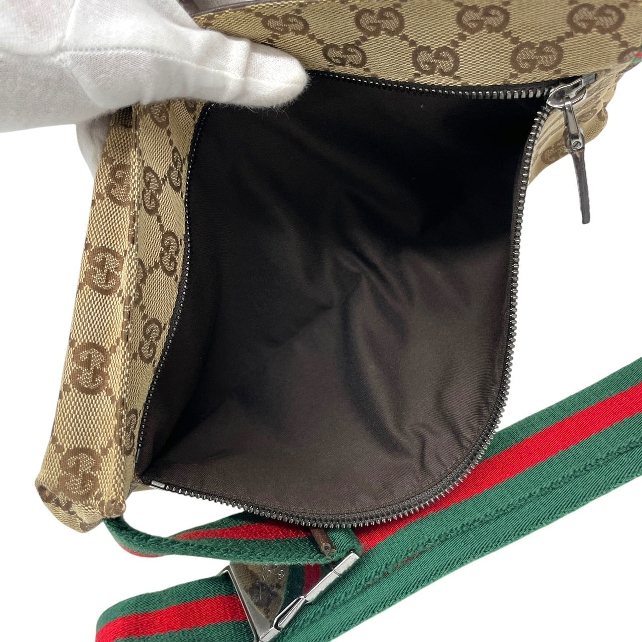 GUCCI】グッチ GGキャンバス 28566 ウエストバッグメンズ ウエスト