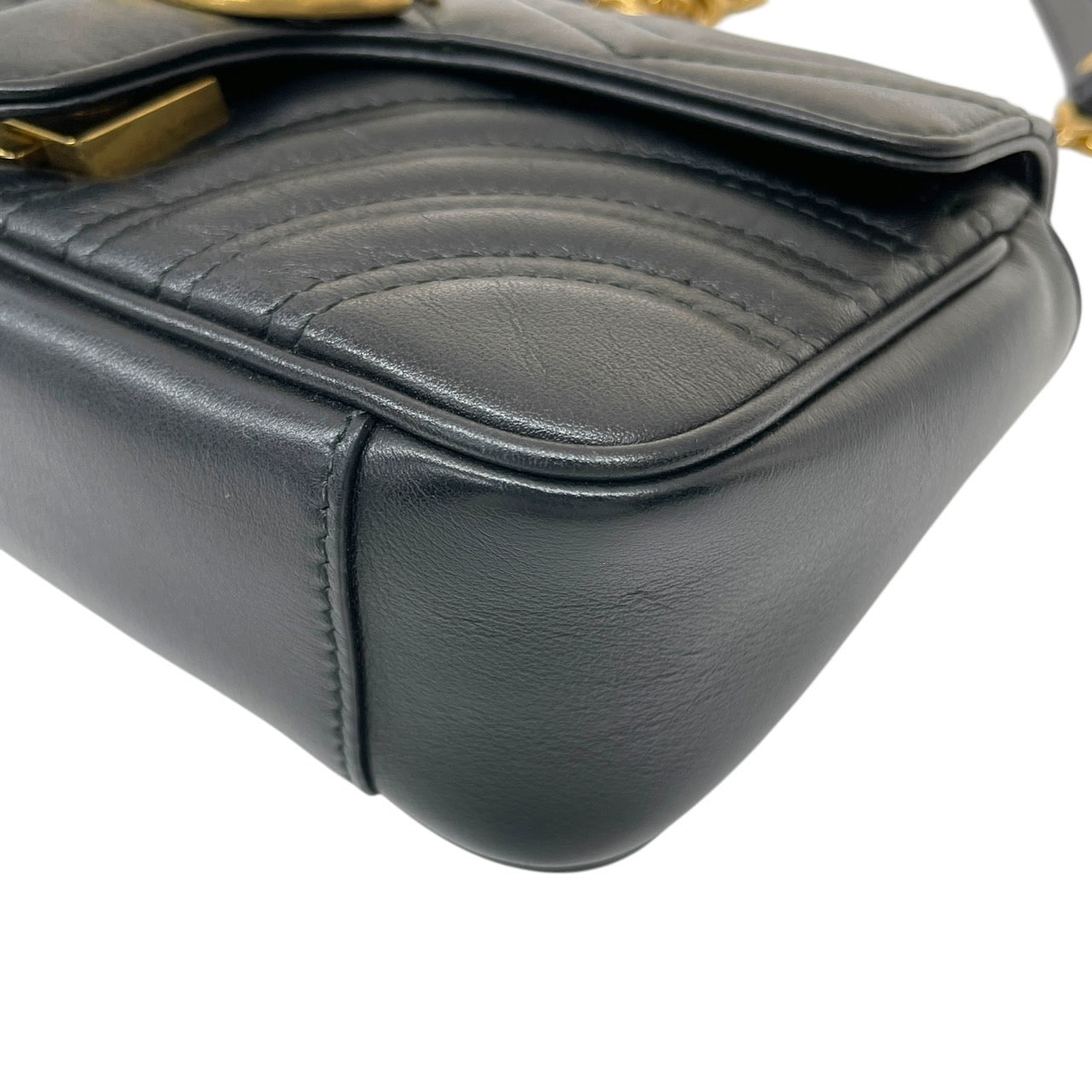 希少】GUCCI グッチ パーティーバッグ ゴールドチェーン ミニ