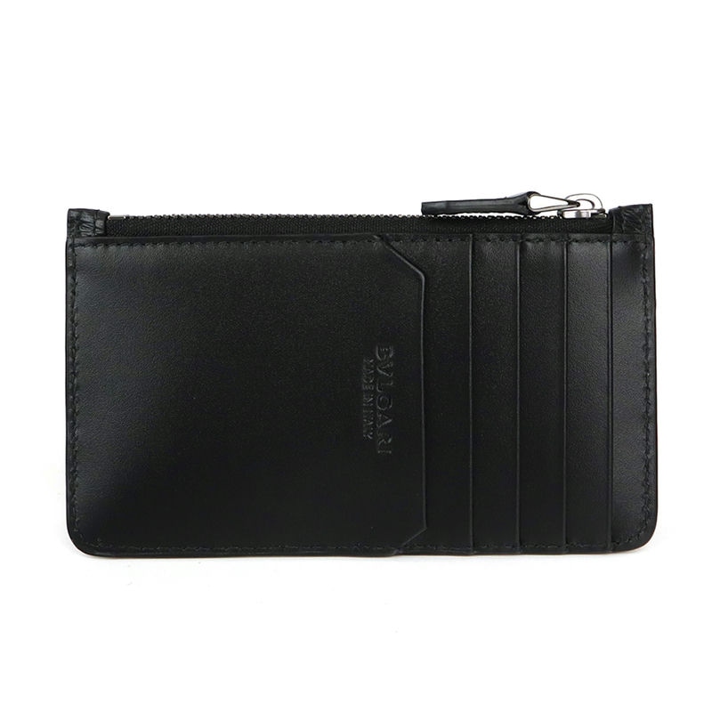 Brandol / BVLGARI ブルガリ 小銭入れ レザー フラグメントケース