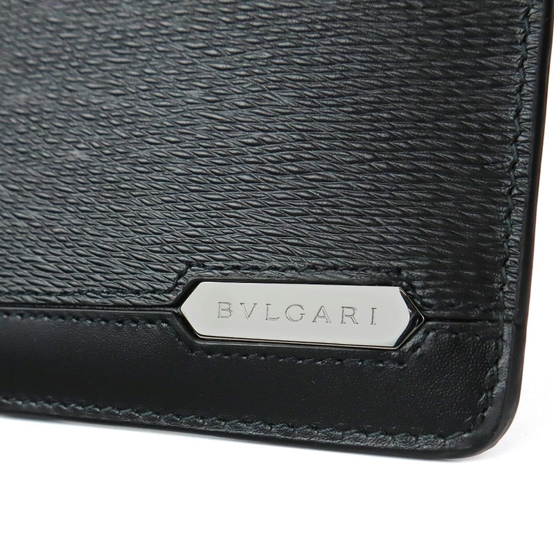 Brandol / BVLGARI ブルガリ 小銭入れ レザー フラグメントケース