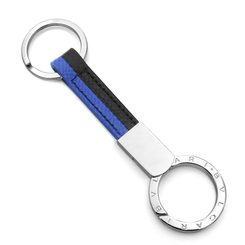 Brandol / BVLGARI ブルガリ キーリング レザー リング キーホルダー