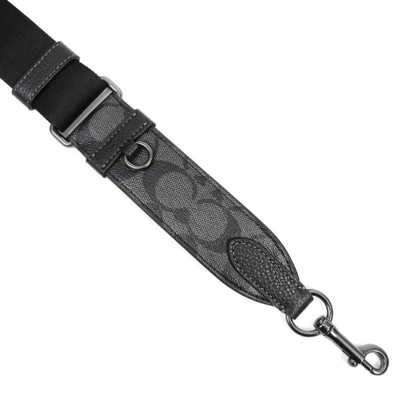 Brandol / COACH コーチ ショルダーバッグ シグネチャー 縦型 ブラック