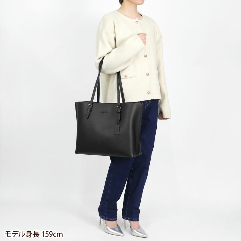 Brandol / COACH コーチ トートバッグ レザー モリー トート ブラック