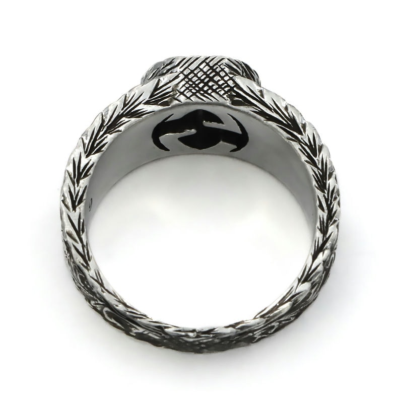 Brandol / GUCCI グッチ リング インターロッキングG リング 19号