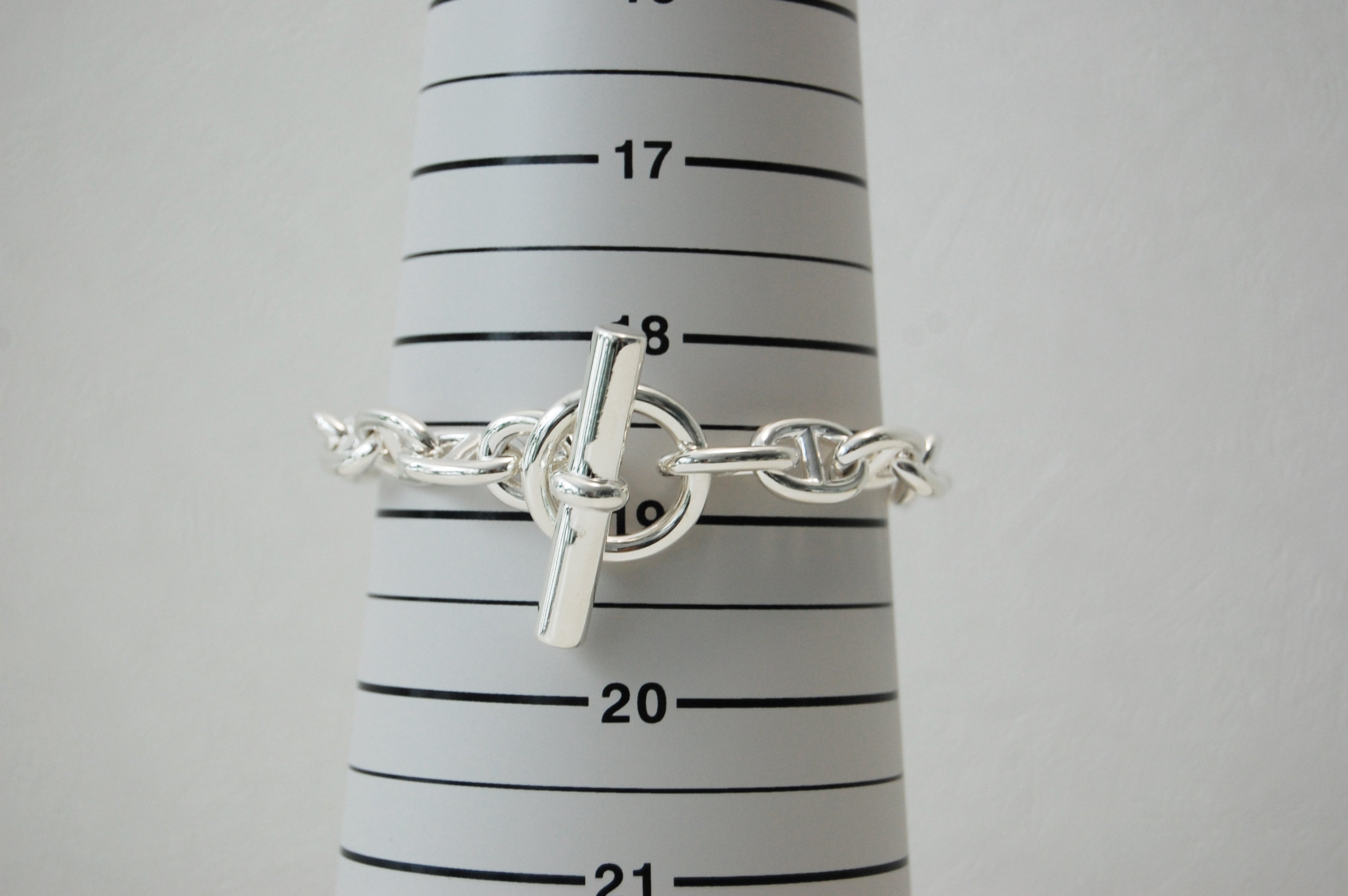 HERMES（エルメス） シェーヌダンクル mm 18 Silver H101994B 00018