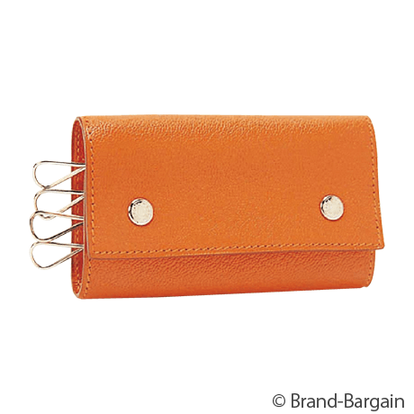 HERMES(エルメス)/4連式キーケース/クシュベル×オレンジの買取【ブラン