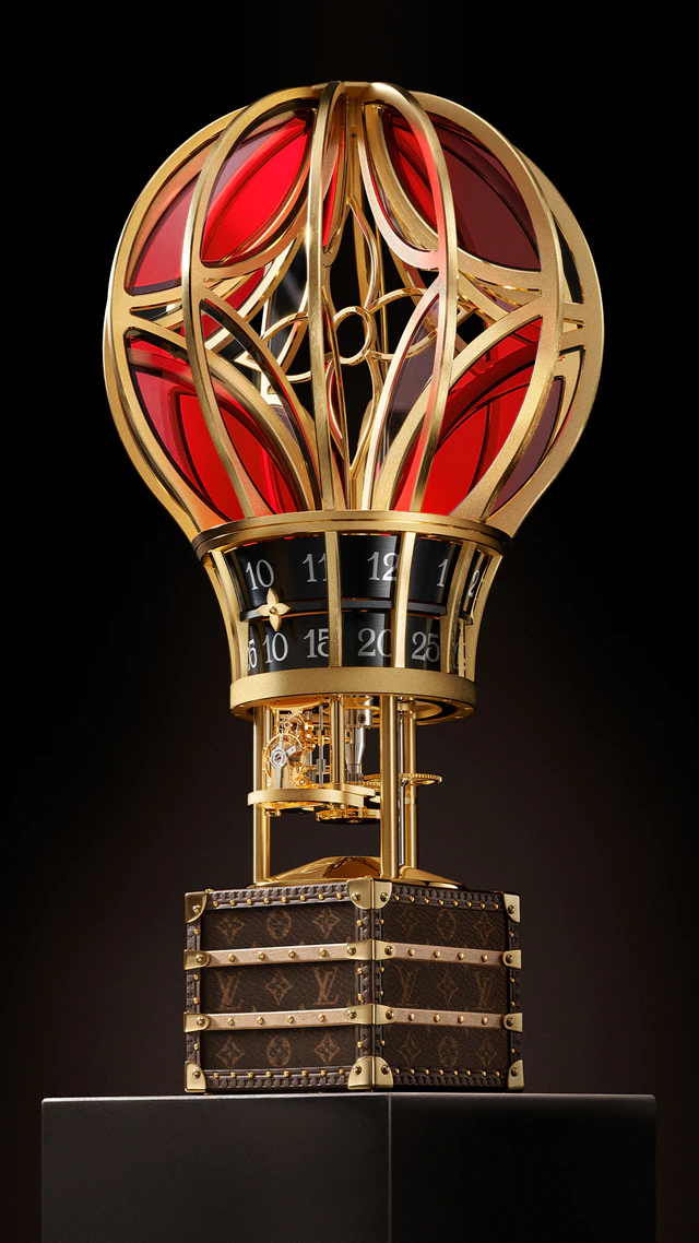 ルイ・ヴィトン 熱気球が誘う夢の時間旅行、タイム・オブジェ