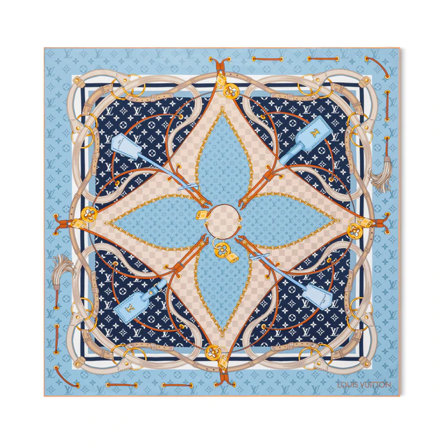 ルイ・ヴィトン シルクが紡ぐ洗練された美、新作スカーフ＆バンドーが