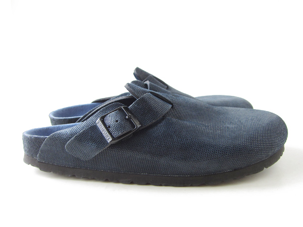 ビルケンシュトック ボストン サンダル 紺系 25周年モデル 41/26.5cm