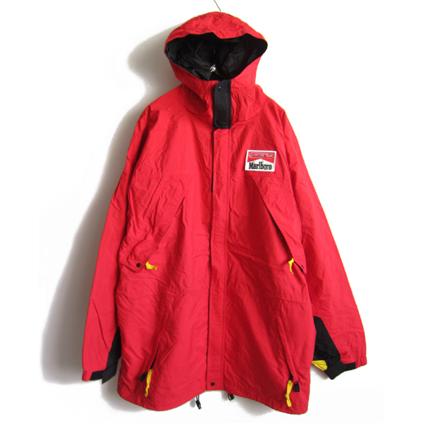 Marlboro/マルボロ/レーシングジャケット/赤系【XL】ナイロン