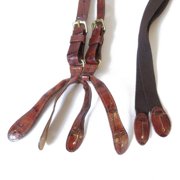martin dingman サスペンダー | 型押しレザー - 札幌 ビンテージ 古着
