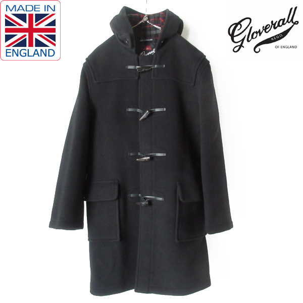 英国製 Gloverall ダッフルコート | ブラック | 美品 - 札幌