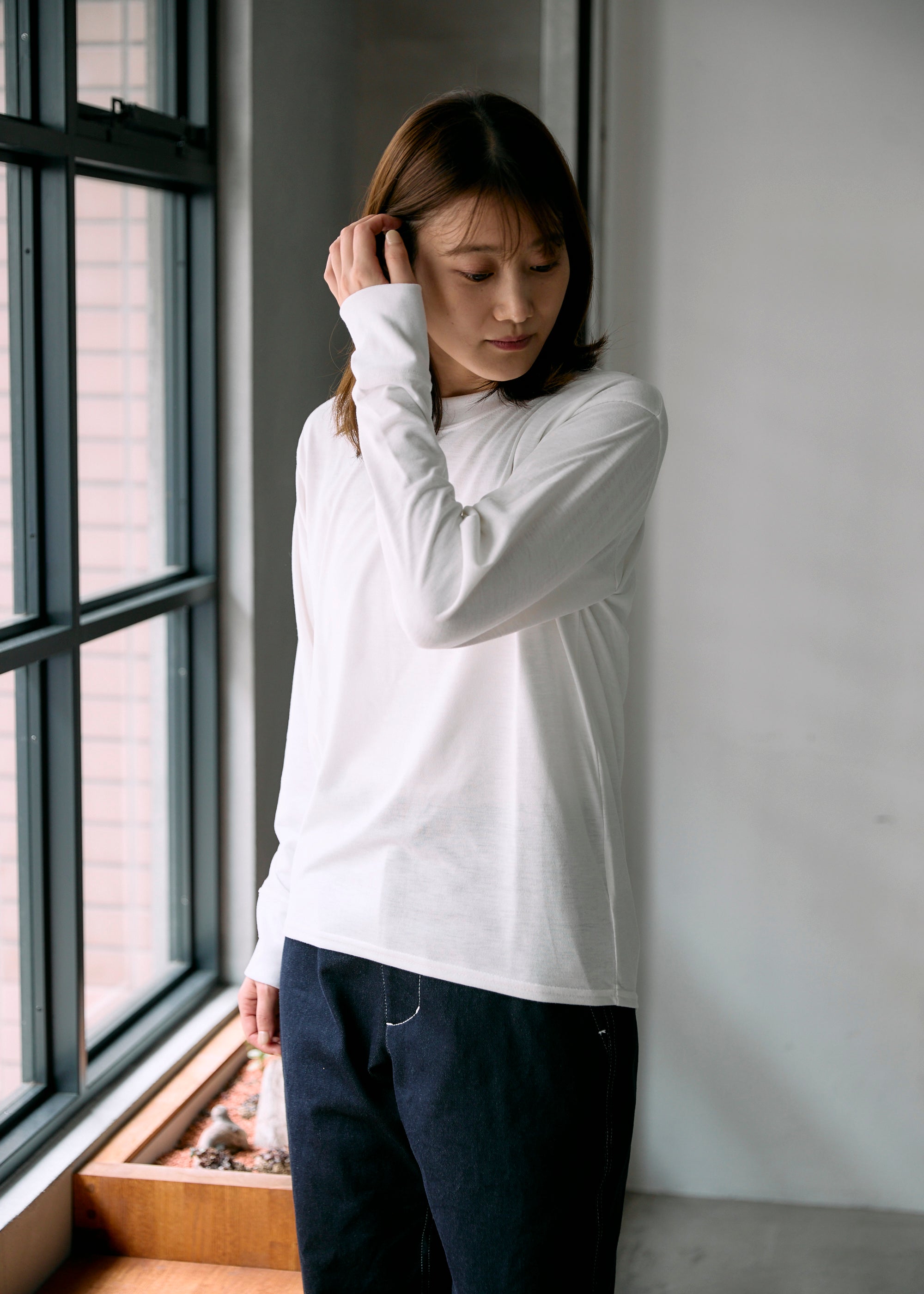 DRYCOTTONY LONGSLEEVE T-SHIRT （ドライコットニーロングスリーブT