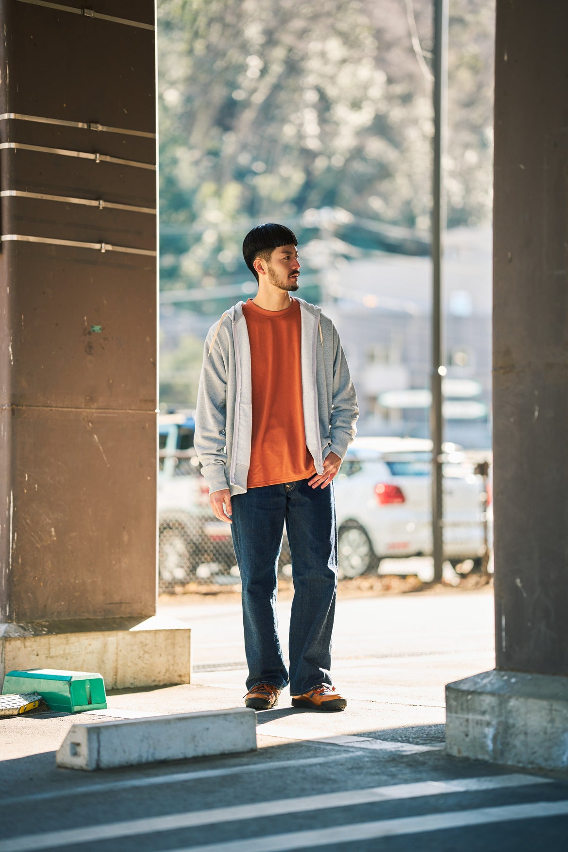 DRYCOTTONY SWEAT FULL ZIP HOODIE （ドライコットニースウェット