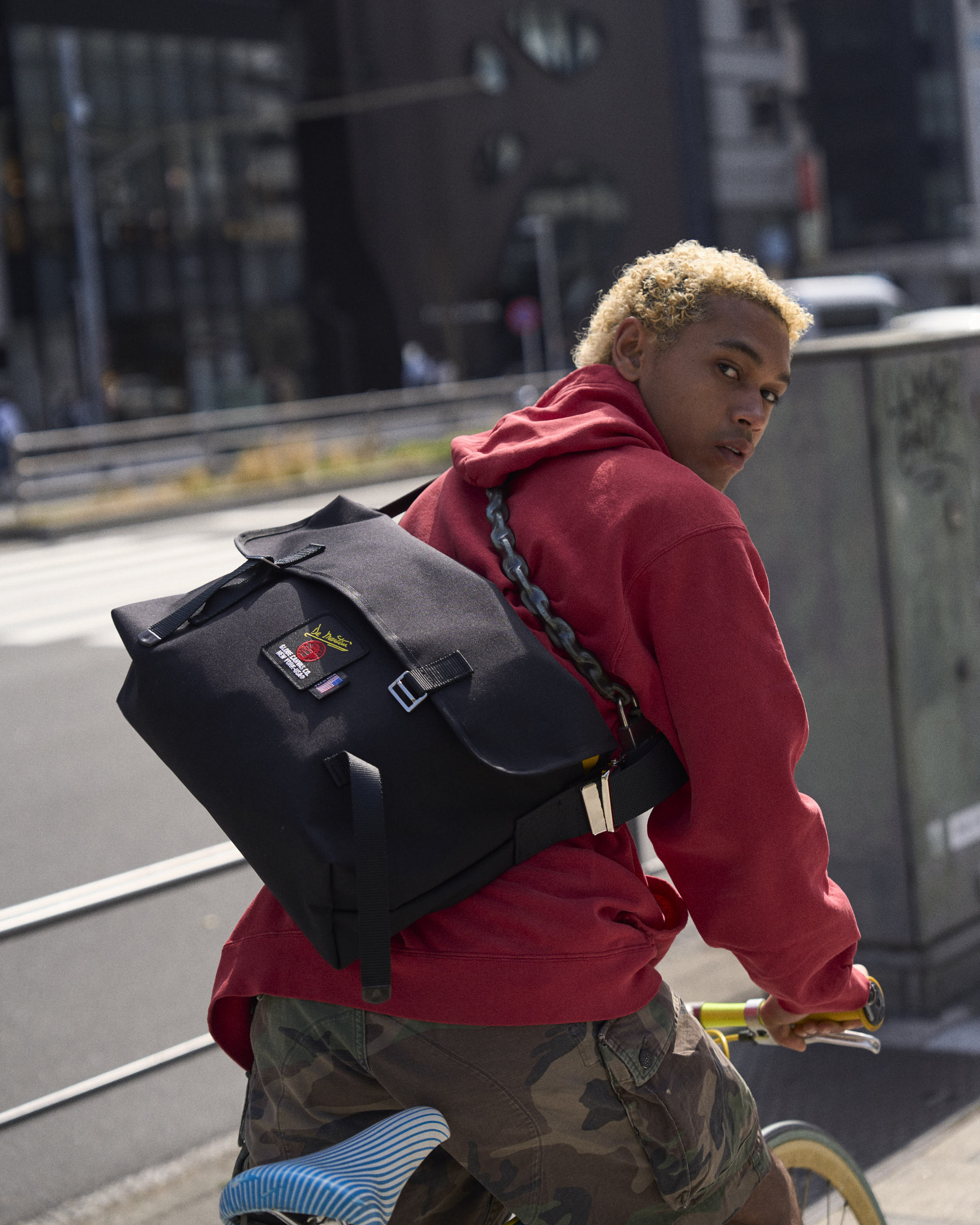 De Martini_ MESSENGER BAG (MEDIUM)_nylon – BYBIGBRO