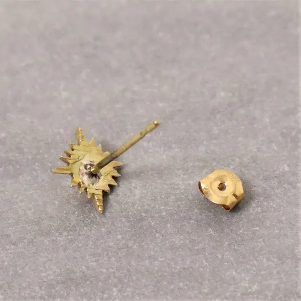 ARIZONA FREEDOM アリゾナフリーダム ゴールド シルバー ピアス2点 18K