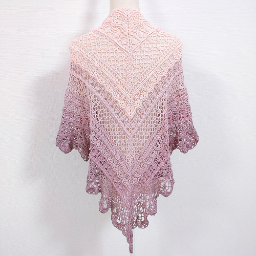 まーくん様ご予約品】ショール 三角ショール バレエショール コットン