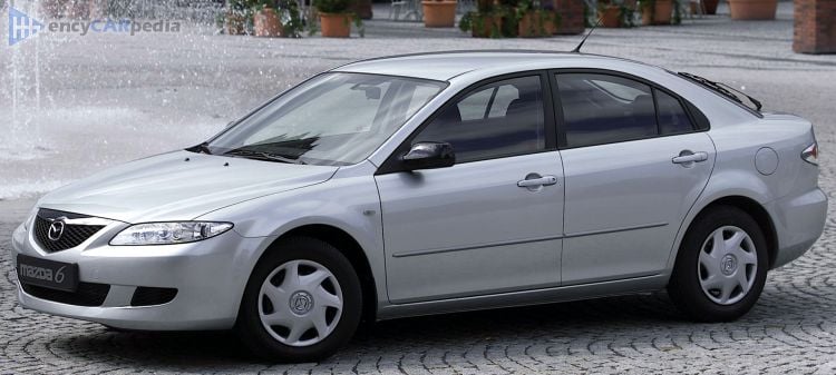 Mazda 6 2.3L MZR 166 specs (2002-2005): performance, dimensions