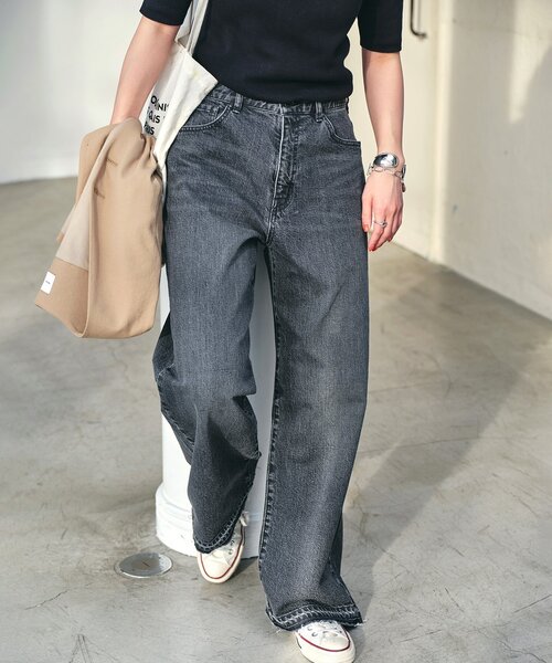 セール】≪追加2≫5 1/2 LOOSE-STRAIGHT DENIM（デニムパンツ）｜Spick
