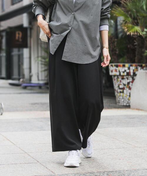 仁村紗和さん着用』『UR TECH』完声9分丈ワイドパンツ（その他パンツ