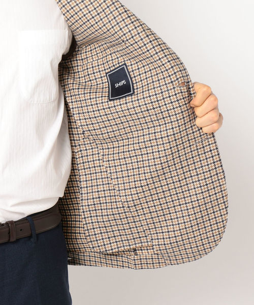 SHIPS（シップス）の「SD: 【MOON社製生地】 ガンクラブチェック