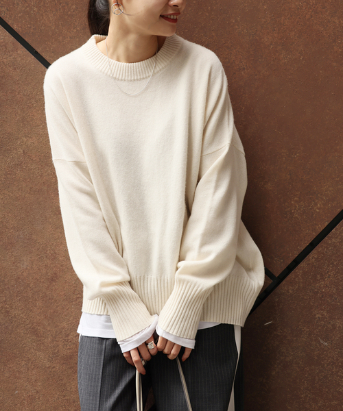 JOURNAL STANDARD（ジャーナルスタンダード）の「カシミヤクルーネック