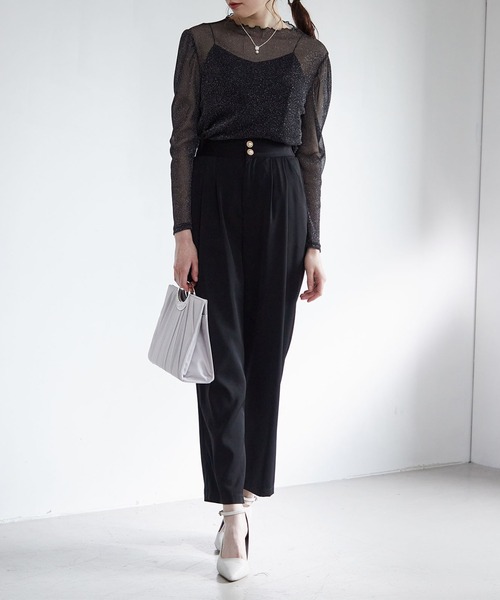 3 pieces ジャケット＆パンツ セットアップドレス（パンツドレス