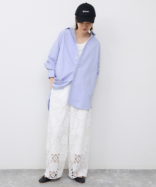オーバーサイズシャツ（シャツ/ブラウス）｜SLOBE IENA