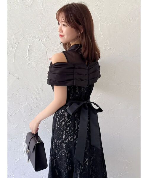 オーガンベールマーメイドドレス（ドレス）｜dazzlin（ダズリン）の