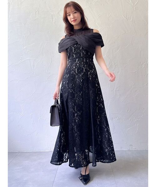 オーガンベールマーメイドドレス（ドレス）｜dazzlin（ダズリン）の