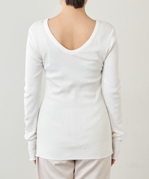 Vバックシャンテレコカットソー（Tシャツ/カットソー）｜Whim Gazette