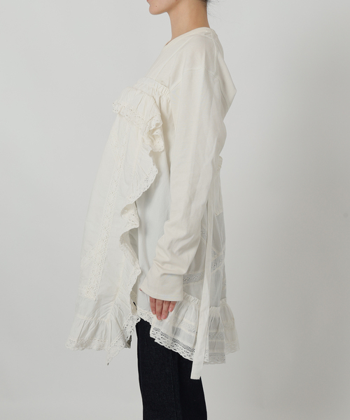 セール】crinkle crinkle crinkle rebuild apron skirt CC-4031