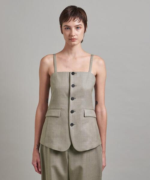 LOEFF（ロエフ）の「＜LOEFF＞ギャバ キャミソール ベスト（ベスト