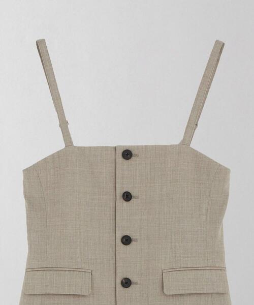 LOEFF（ロエフ）の「＜LOEFF＞ギャバ キャミソール ベスト（ベスト