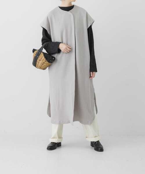 かぐれ（カグレ）の「ウールミルドロングワンピース（ワンピース