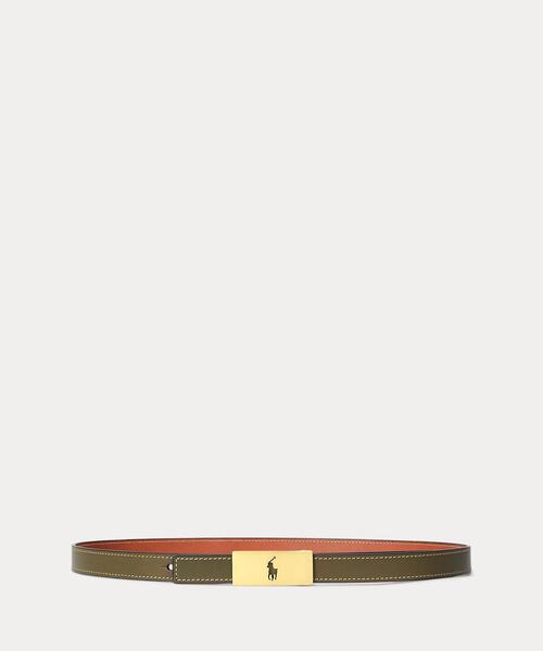 Polo ID リバーシブル ヴァケッタ レザー ベルト（ベルト）｜POLO