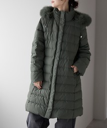 レディースのダウンジャケット/コート（グリーン・カーキ/緑色系