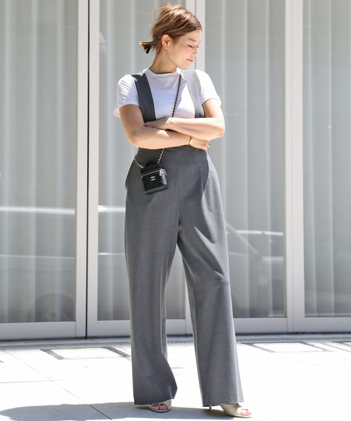 新品タグ付✨】CELERI Deuxieme Classe サロペット グレー 新品タグ付