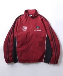 76｜セブンティシックス（メンズ）のナイロンジャケット（ライン柄