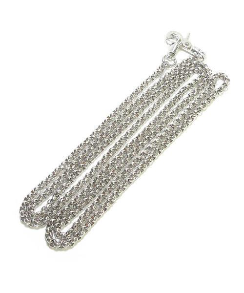 ブランド古着】ダブルフックシルバーロングウォレットチェーン