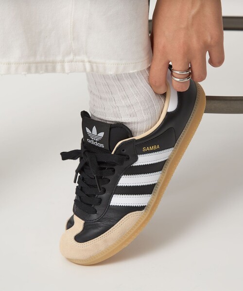 セール】【国内EXCLUSIVE】＜adidas Originals＞SAMBA OG ブラック