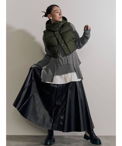 UN3D.（アンスリード）の「ダウンショートベスト（ダウンベスト）」 - WEAR