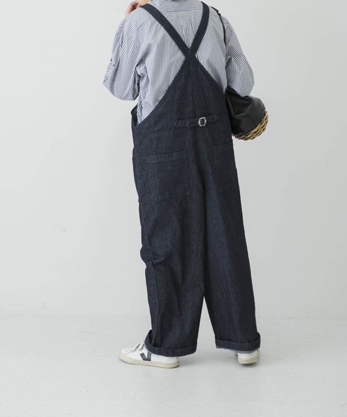 かぐれ（カグレ）の「デニムサロペット（サロペット/オーバーオール