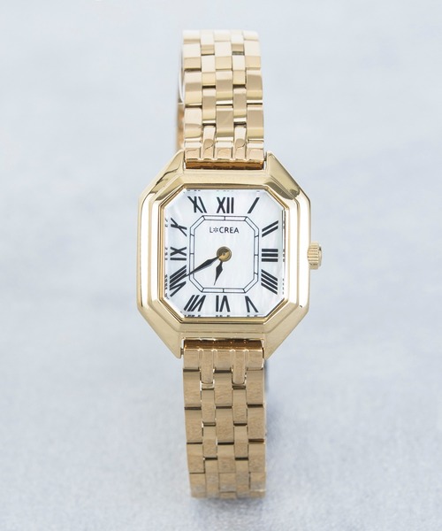 LCREA（ルクレア）の「LCREA ルクレア / CARRE カレ 腕時計 レディース