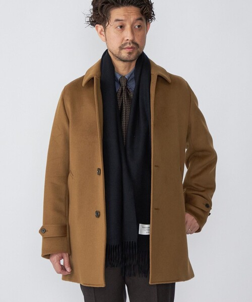 SHIPS（シップス）の「SHIPS: メリノウール 無地 ダブルフェイス