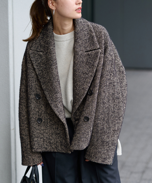 FRAMeWORK（フレームワーク）の「TWEEDショートコート（その他アウター