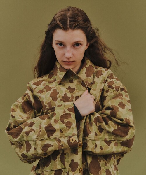 セール】【別注】BUZZ RICKSON'S / ヘリンボーン カモ ジャケット