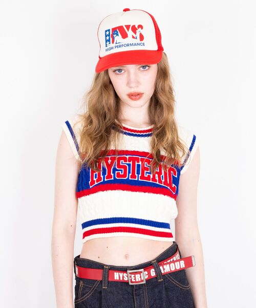 HYSTERIC GLAMOUR（ヒステリックグラマー）の「HYSTERIC刺繍 ベスト